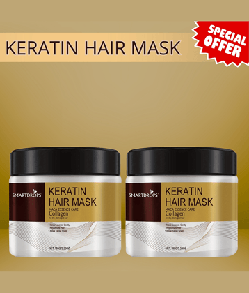 Smartdrops Anti Dandruff Hair Mask For Straight Hair ( Pack of 2 )