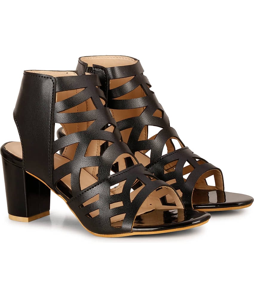 Ishransh - Beige Women's Gladiators Heels