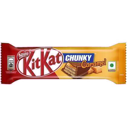 Nestle KitKat Chunky Caramel Chocolate Coated Wafer Bar, 42 g