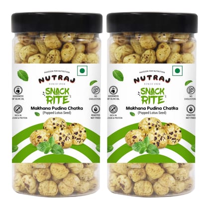 Nutraj Snackrite Roasted Makhana Pudina Chatka 70g