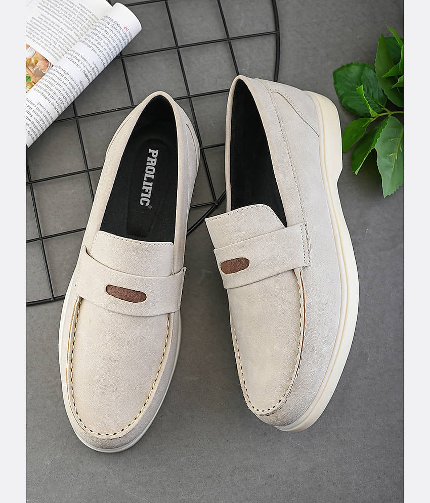 Prolific Cream Men's Slip on