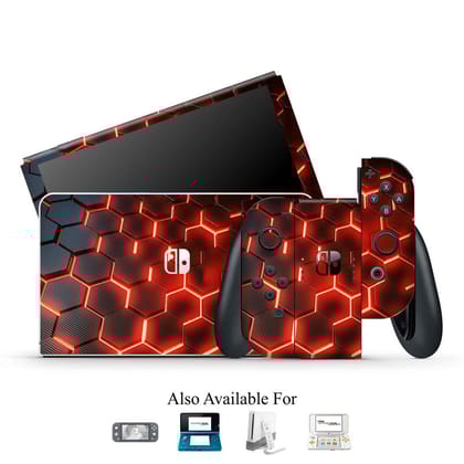 Matrix Orange Nintendo Skin Matrix Orange Nintendo Skin - Default Title
