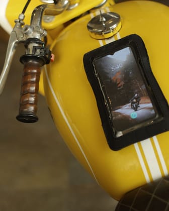 phone pouch-phone pouch only / black / in