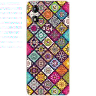 Yug Emporium Moto E13 Rangoli 9D (Back Cover, Multicolor)