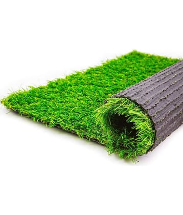 Revexo - Anti-skid Plastic Door Mat ( 40 X 60 cm ) Single - Green