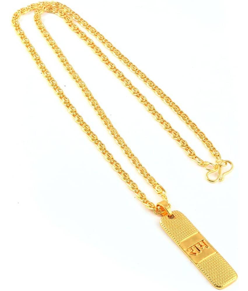 Jewar Mandi Gold Pendant ( Pack of 1 )