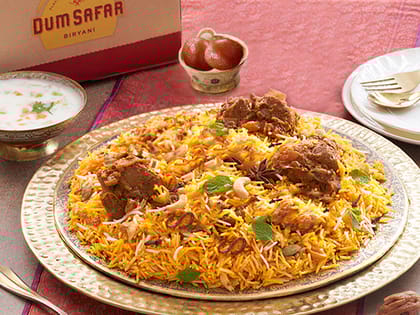 Half Mutton Dum Biryani