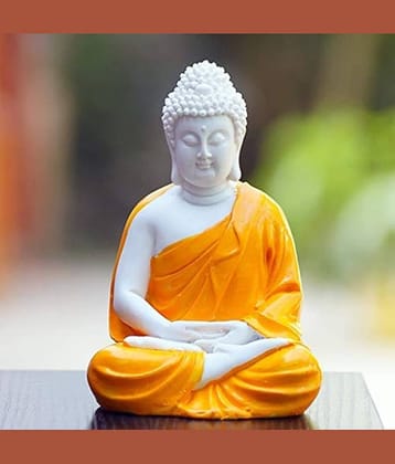 PICKARTME Samadhi Buddha Showpiece 10 cm - Pack of 1