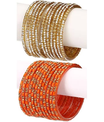 Somil Designer Wedding Fancy Glass Bangle Set For Party, Marriage, Function And Daily Use