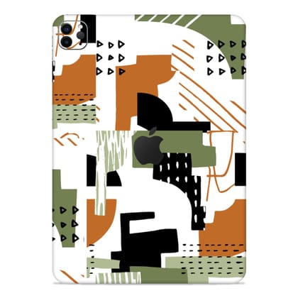 Three Mosiac Shapes Design