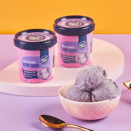 Keto Very Berry Ice Cream [100Ml]