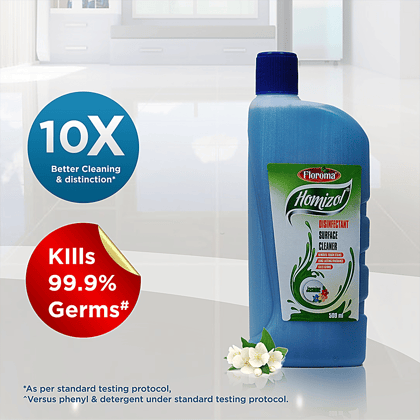 Homizol Surface Disinfectant Cleaner - Jasmine, 500 ml