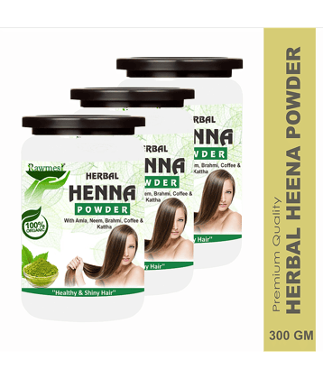 rawmest Henna For Healthy & Shiny Hair Herbal Henna 300 g Pack of 3