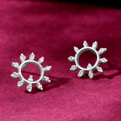 92.5 Silver Earring