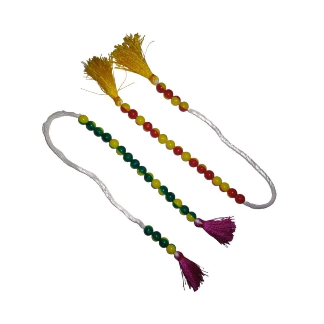 MAYAPURI Sakshi Mala Counter for Chanting Mantra Counting Beads, 20 Beads Per Mala (Pack of 2)