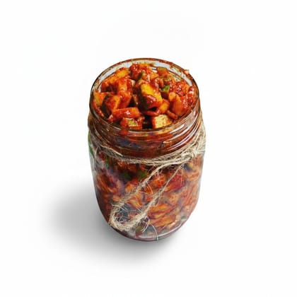 Authentic Traditional Mango Pickle - 300 gm - One glass jar
