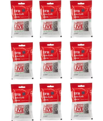 IFB  DESCALING POWDER - Stain Remover Powder For All Fabrics ( Pack of 9 )
