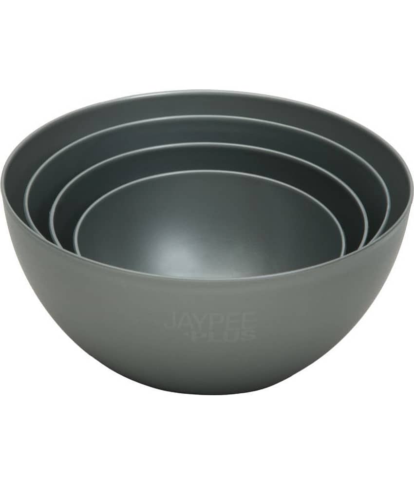 Jaypee Plus Plastic Mixing Bowl 4 Pc