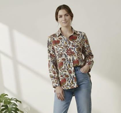 COTTON SHIRT FOR WOMEN Rajasthani Traditional. .