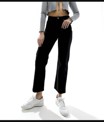 9x denims - Dark Blue Denim Regular Fit Women's Jeans ( Pack of 1 )