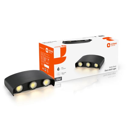 6W Deco Wall Light 6 Way Wall Lamp | 420 lumens Bright Light Output 6W Deco Wall Light 6 Way Wall Lamp | 420 lumens Bright Light Output - Multicolor