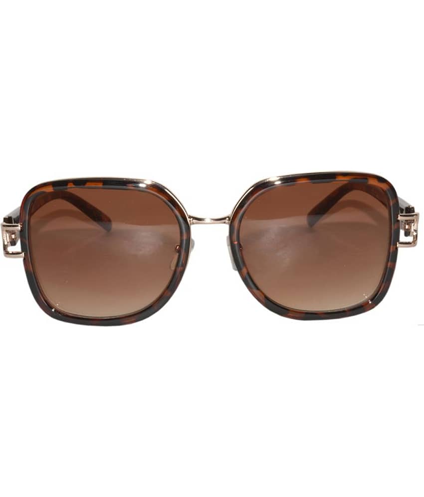 Peter Jones - Brown Square Sunglasses ( Pack of 1 )