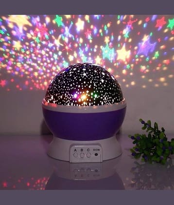 BHAVYTA COSMETIC - Multicolor Night Lamp ( Pack of 1 )
