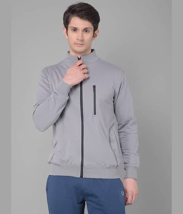 Force NXT Cotton Men's Casual Jacket - Grey ( Pack of 1 )