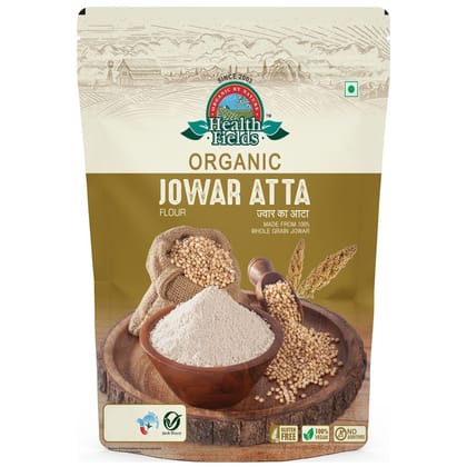 Health Fields Sorghum Flour | Jowar Atta - 1.5Kg (3 Pack Of 500Gm each)