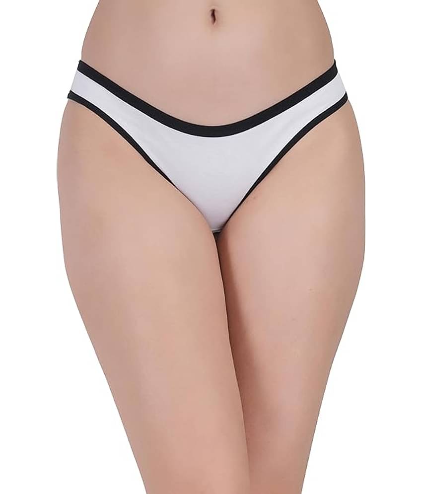 Louis Craft Pack of 1 Cotton Thongs For Women ( Multicolor4 )