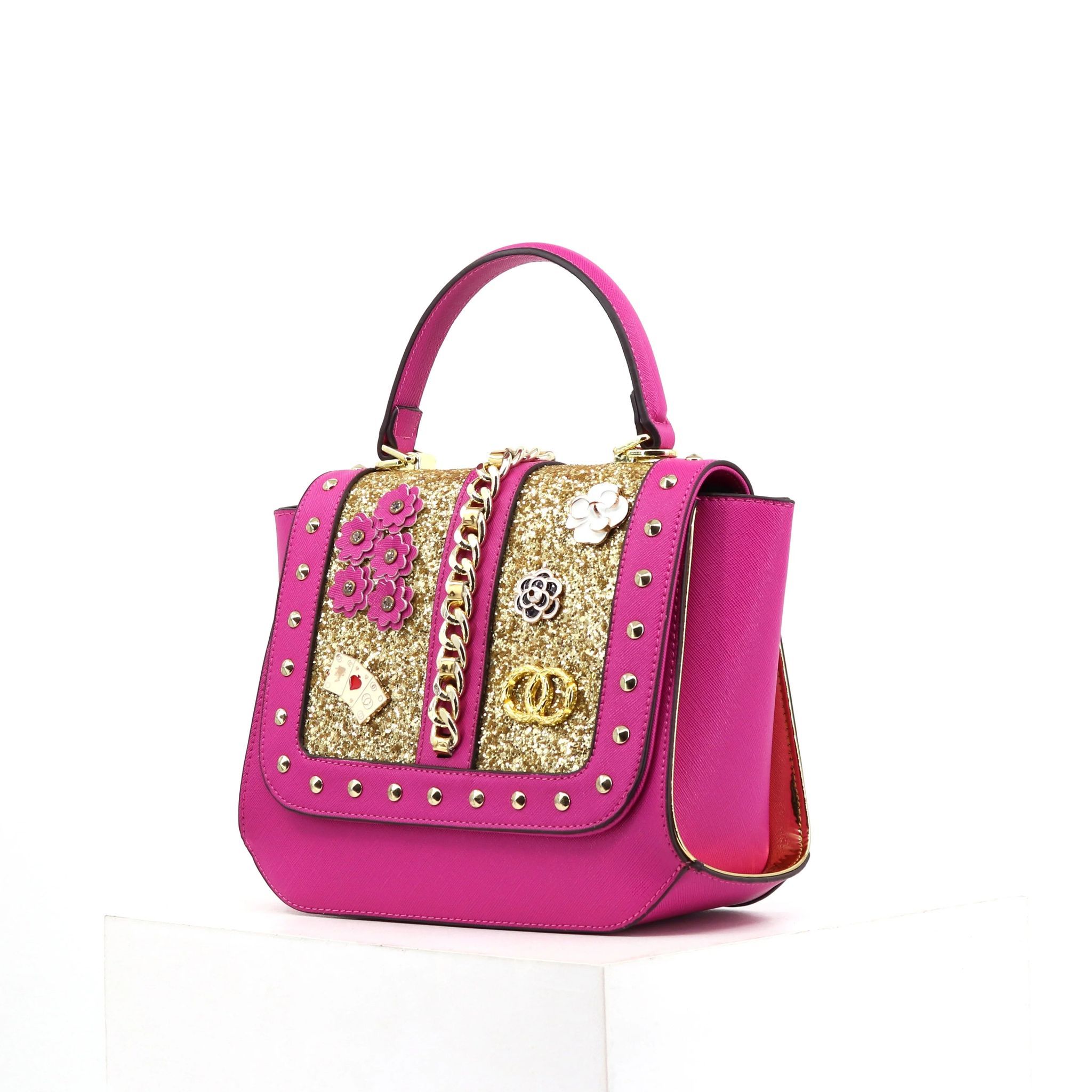 Top Selling Diamonds Ladies Bag Designer Handbag For Women Quality Female Bags Luxury Single Shoulder Bags Factory 24Cm