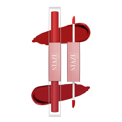 Staze 9to9 Perfect Duo 2 in 1 Liquid Sindoor