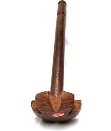 SWH - Brown Wooden Potato Masher ( Pack of 1 )