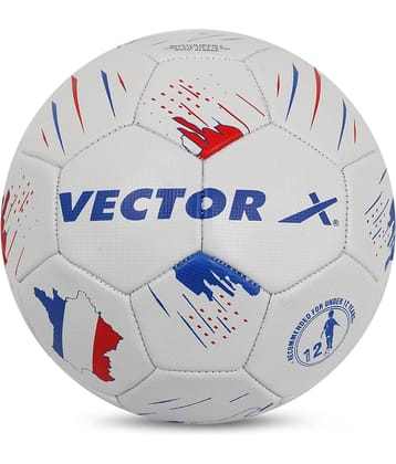 Vector X - White PVC Football ( Pack of 1 )