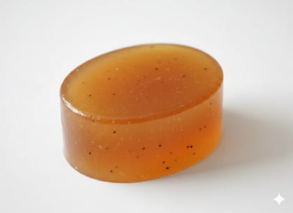 Laksh Herbal Products Orange Soap for Fresh and Glowing Skin 1 pc