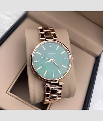 Trex Rose Gold Stainless Steel Analog Womens Watch