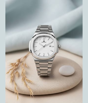 EMPERO Silver Stainless Steel Analog Men's Watch
