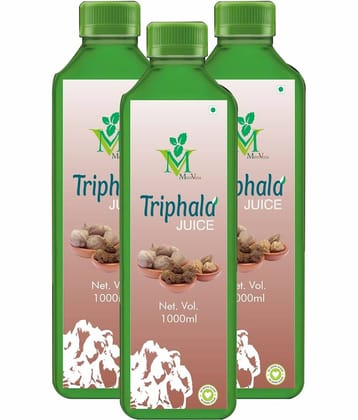 Triphala sugar free Juice Pack of 3 - 1000ml