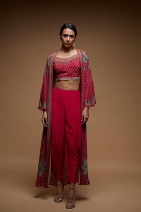 Fuchsia Color Jacket-XS