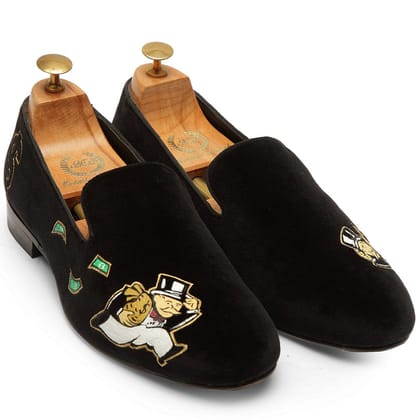 Luxury Hand Painted Slipons (Made To Order)-EU 42 / UK 8