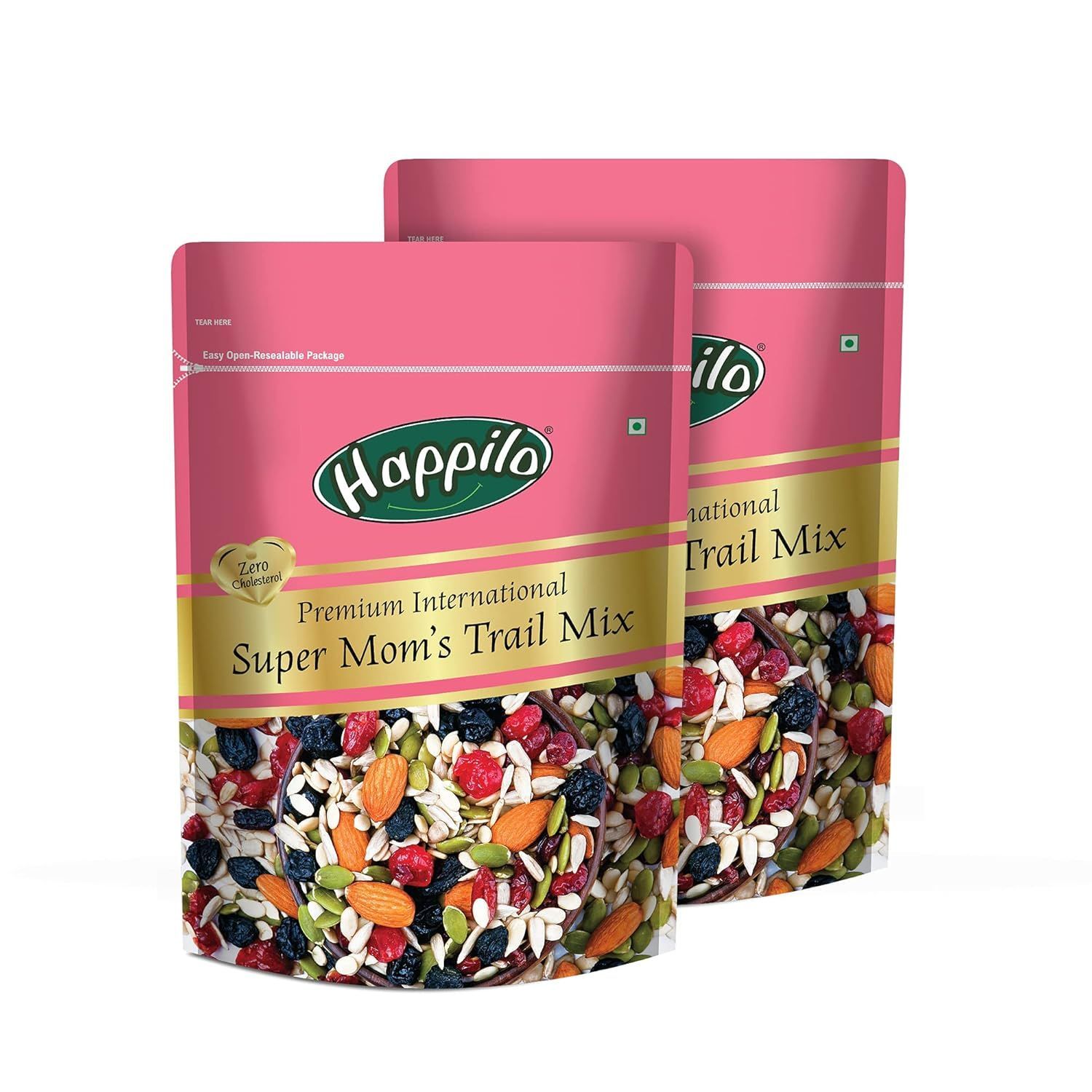 Happilo Premium International SuperMOM Trail Mix 325g (Pack of 2)