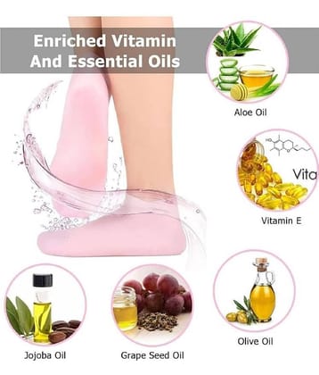 THRIFTKART Pack of 1 Unisex Nylon Mid Length Socks ( Multicolor )