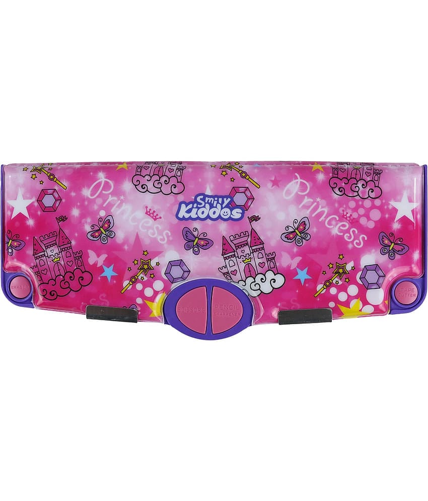 Pop Out Pencil box Princess Theme - Pink