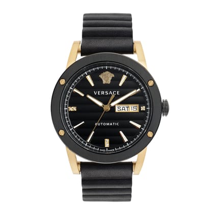 Versace Black Dial Analog Men Watch - VEDX00719-Black