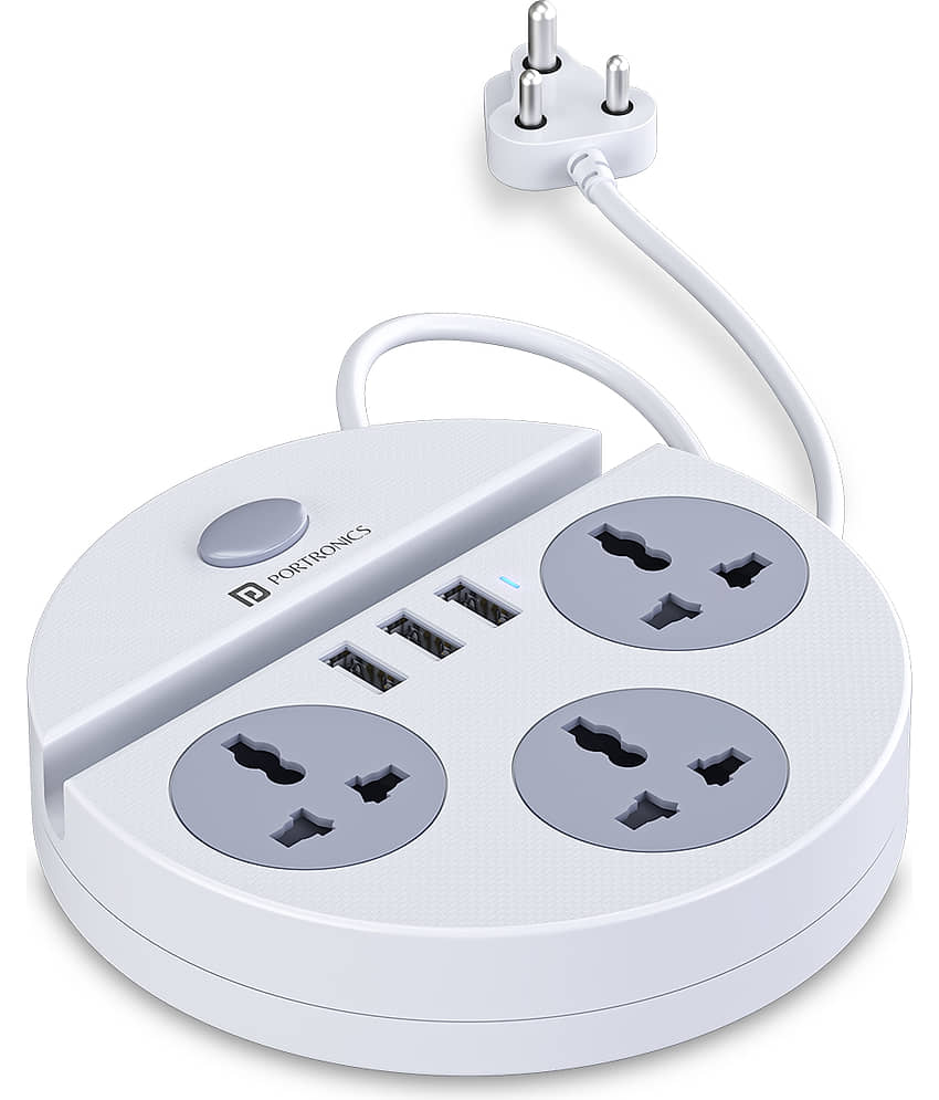 Portronics 3 Socket Extension Board