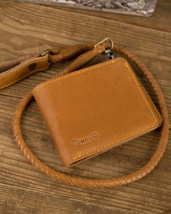 guitarist wallet-vintage tan / au