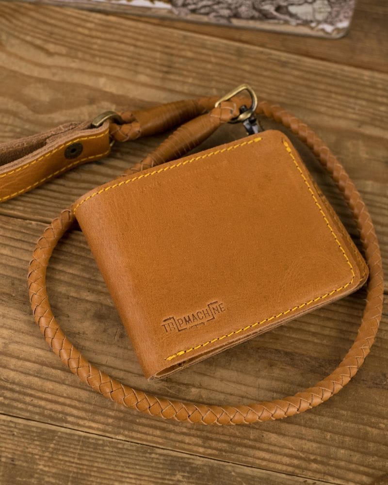 guitarist wallet-vintage tan / gb
