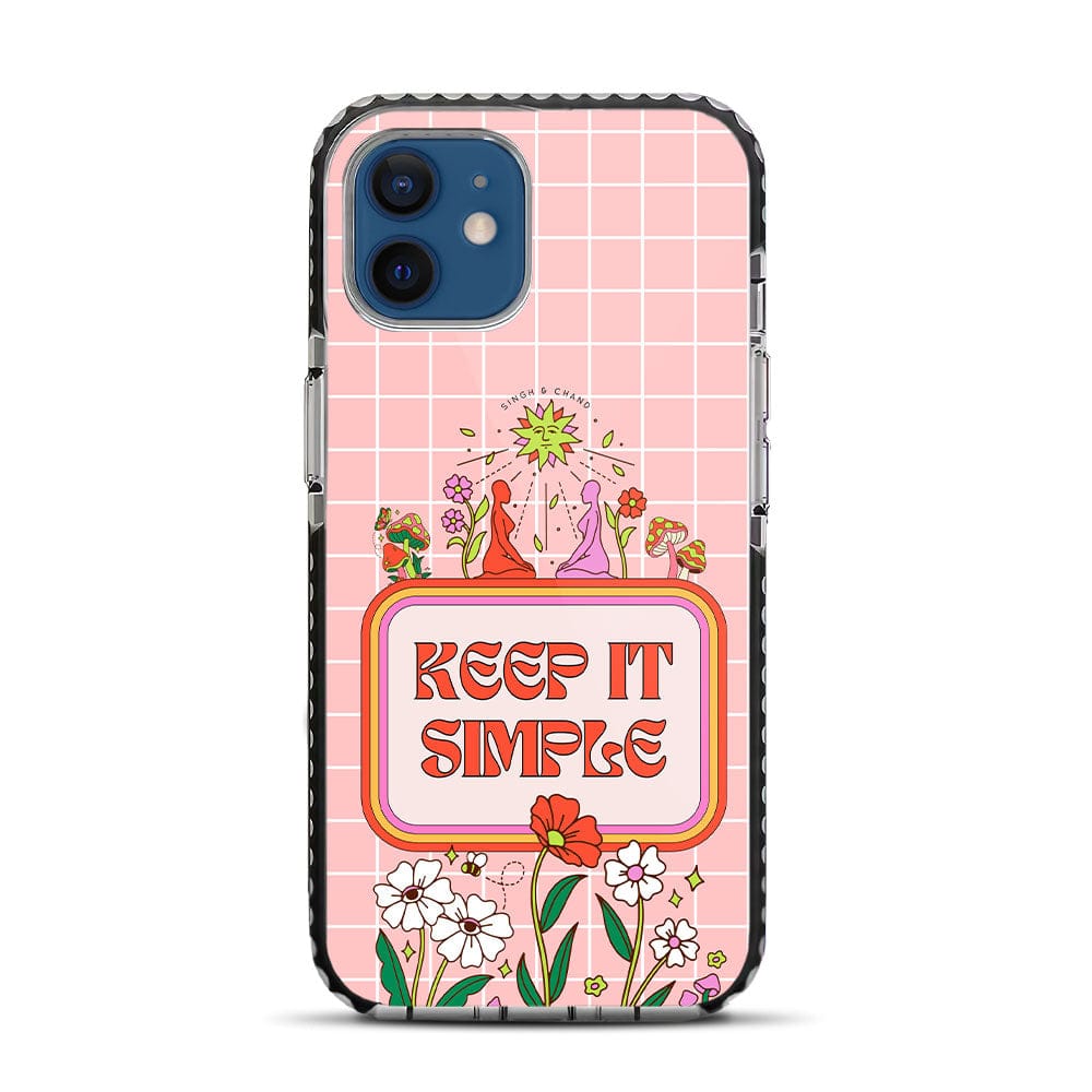 Chic Peach iPhone 12 Stride Phone Case-Stride