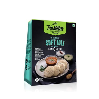Trumillets | Healthy Millet Diet Breakfast | Soft Idli Mix - 250g