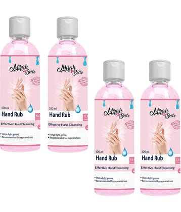 Mirah Belle - Hand Sanitizer Gel 100 mL (Pack of 4)